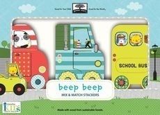 Green Start Wooden Toy Mix & Match - Beep Beep