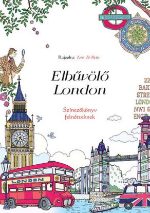 Elbűvölő London - Színezőkönyv felnőtteknek