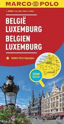 België, Luxemburg - Belgien,Luxemburg 1:300 000