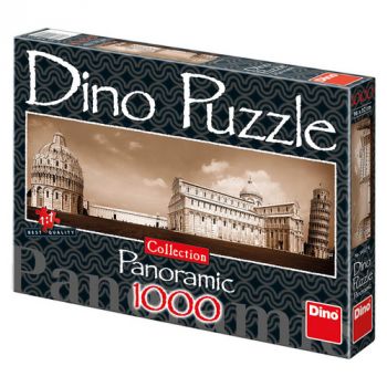 Puzzle Pohľad na Pisu 1000 Panoramic Dino