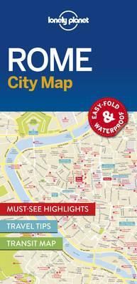 Lonely Planet Rome City Map 1