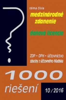 1000 riešení 10 2016