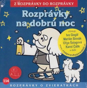 Rozprávka - Rozprávky na dobrú noc CD (kartón)