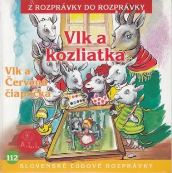 Rozprávka - Vlk a kozliatka CD