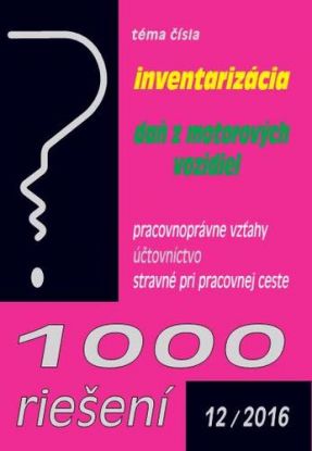 1000 riešení 12 2016