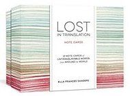 Lost In Translation Note Cards