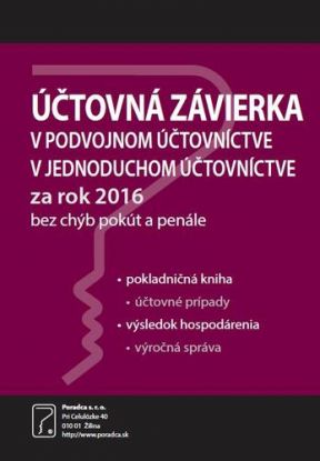 Účtovná závierka PO a FO za rok 2016