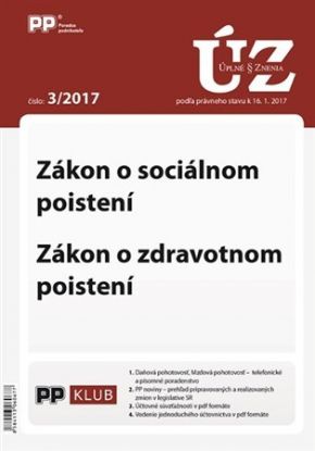 UZZ 3/2017 Zákon o sociálnom poistení, Zákon o zdravotnom poistení