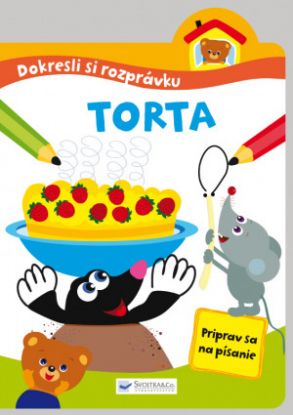 Dokresli si rozprávku! Torta