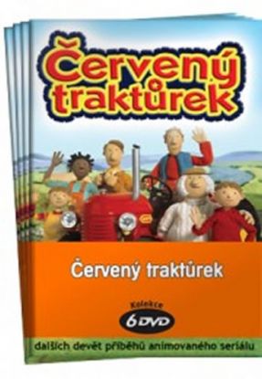 Červený traktůrek 1 - 6 kolekce 6 DVD