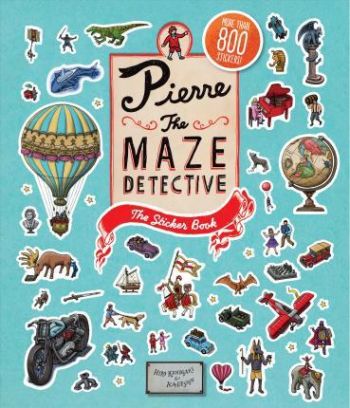 Pierre the Maze Detective. The Sticker Book