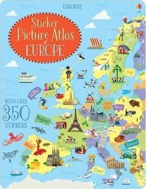 Sticker Picture Atlas of Europe