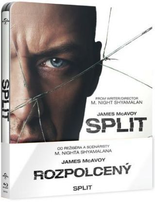 Rozpolcený steelbook BD