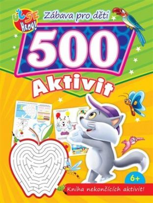 500 aktivit - kočka