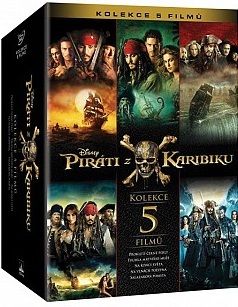 Piráti z Karibiku kolekce 1.-5. 5DVD