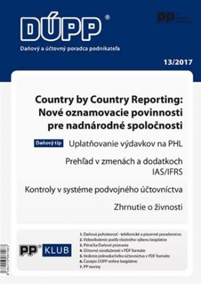 DUPP 13 2017 Country by Country Reporting