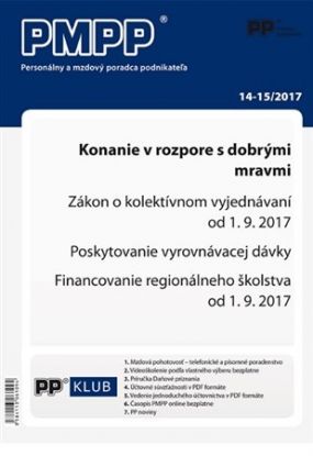 PMPP 14-15 2017 Konanie v rozpore s dobrými mravmi