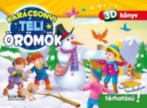 Karácsonyi téli örömök - 3D könyv