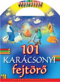 101 karácsonyi fejtörő - Színes matricákkal