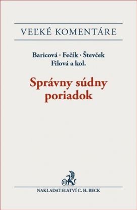 Správny súdny poriadok - Komentár