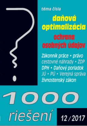 1000 riešení 12 2017