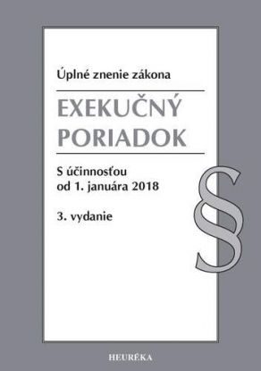 Exekučný poriadok Úzz, 3. vydanie, 2018