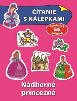 Čítanie s nálepkami - Nádherné princezné