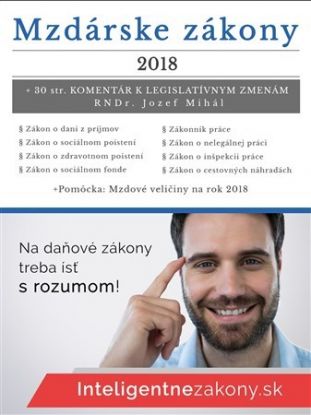 Mzdárske zákony 2018