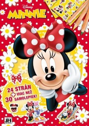 Minnie 24 strán + viac než 30 samolepiek!