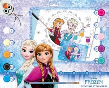 Painting by Numbers - Frozen