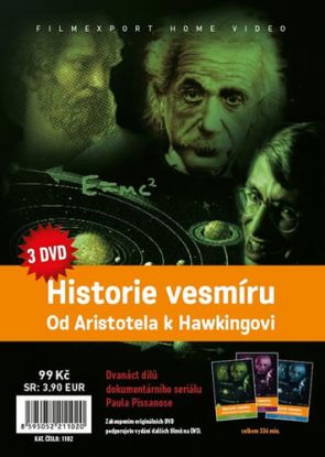 Historie vesmíru: Od Aristotela k Hawkingovi - 3 DVD