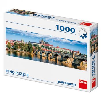 Puzzle Hradčany 1000 panoramic Dino