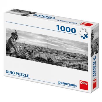 Puzzle Chrlič v Paríži 1000 panoramic Dino