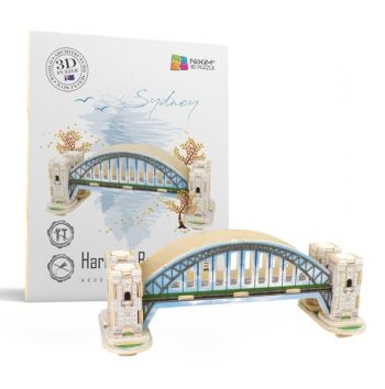 Drevené 3D puzzle Harbour Bridge