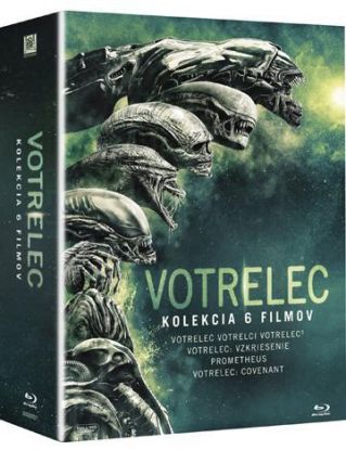 Votrelec: Kompletná kolekcia 6 filmov (SK obal) 6BD