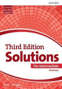 Solutions 3rd Edition Pre-Intermediate - WB