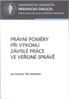 Právní poměry při výkonu závislé práce ve veřejné správě