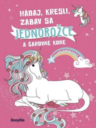 Hádaj, kresli, zabav sa - Jednorožce a čarovné kone