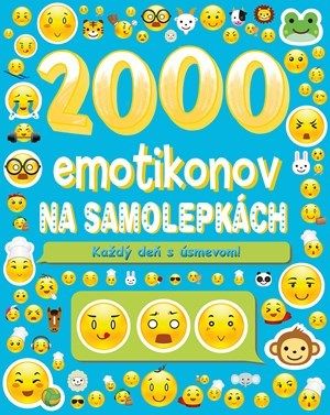 2000 emotikonov na samolepkách