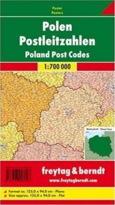 Poľsko - nást. mapa 1:700 000 PSČ