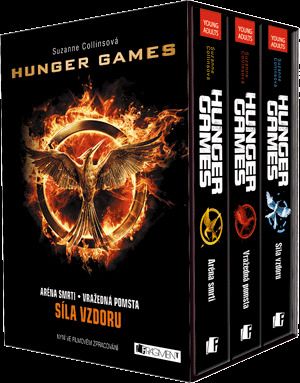 HUNGER GAMES – komplet 1.-3.díl - box