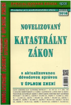 Novelizovaný katastrálny zákon 17/2018