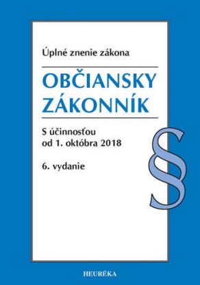 Občiansky zákonník Úzz 6. vydanie 2018