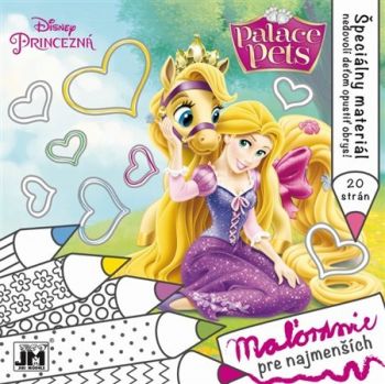 Maľovanie pre najmenších - Palace pets - Disney Princezná