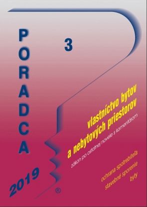 Poradca 3 2019 - Zákon o vlastníctve bytov a nebytových priestorov – úplné znenie s komentárom