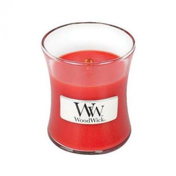 WoodWick sviečka malá Crimson Berries