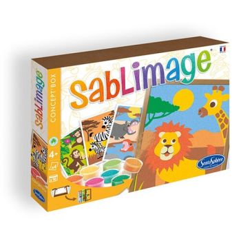 Sablimage Concept Box Pieskové obrázky Africké zvieratká