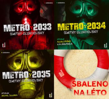 Metro trilogie - komplet Metro 2033, Metro 2034, Metro 2035 - audioknihy