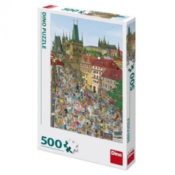 Puzzle Mostecká Veža 500 Dino