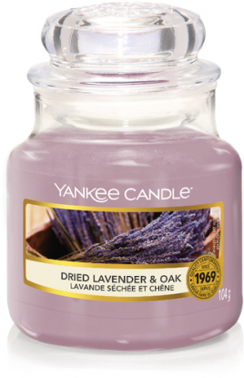 Yankee Candle sviečka malá Dried Lavender and Oak